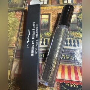 MAC COSMETICS BLING BLACK GLIMMERGLASS BNIB lipgloss lipglass  Rare Dazzle HTF